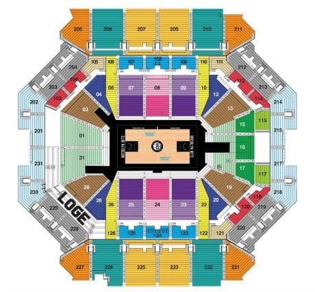 Barclays Center Seating Chart Concert