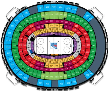 Msg Nyc Seating Chart