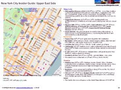 Detailed Map of Manhattan NY - New York City Street and Subway