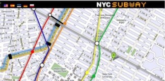 new york city street map
