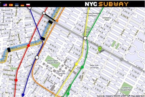 New York City Street Map | FREE NYC Subway, Tourist, Neighborhood