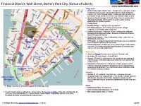 Financial District NY Free Map Guide | Hotels, Restaurants, Things to Do