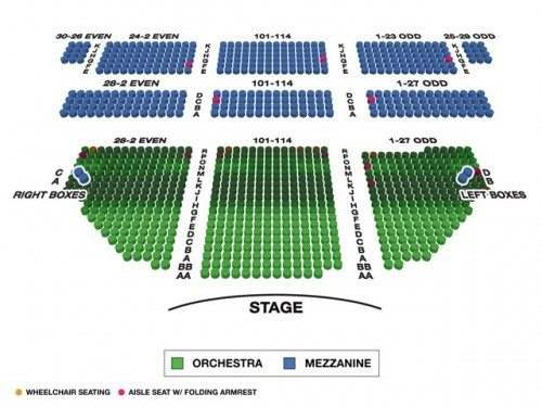 hedwig and the angry inch broadway musical discount belasco theater seating chart