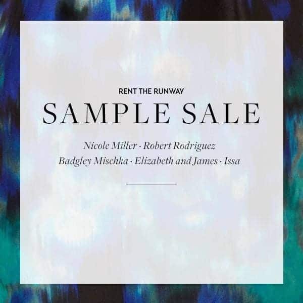 Rent The Runway Sample Sale NYC | NYC Sample Sale Calendar