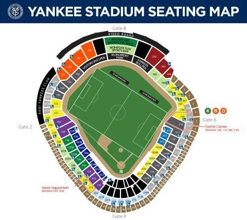 AT&T Stadium Seating Chart with Row, Seat and Club Details