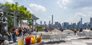 Met Roof Garden Cafe Martini Bar