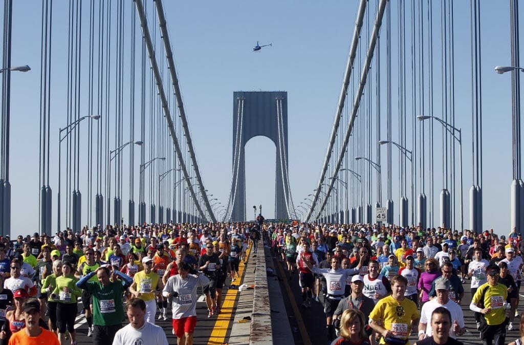 nyc marathon start time today