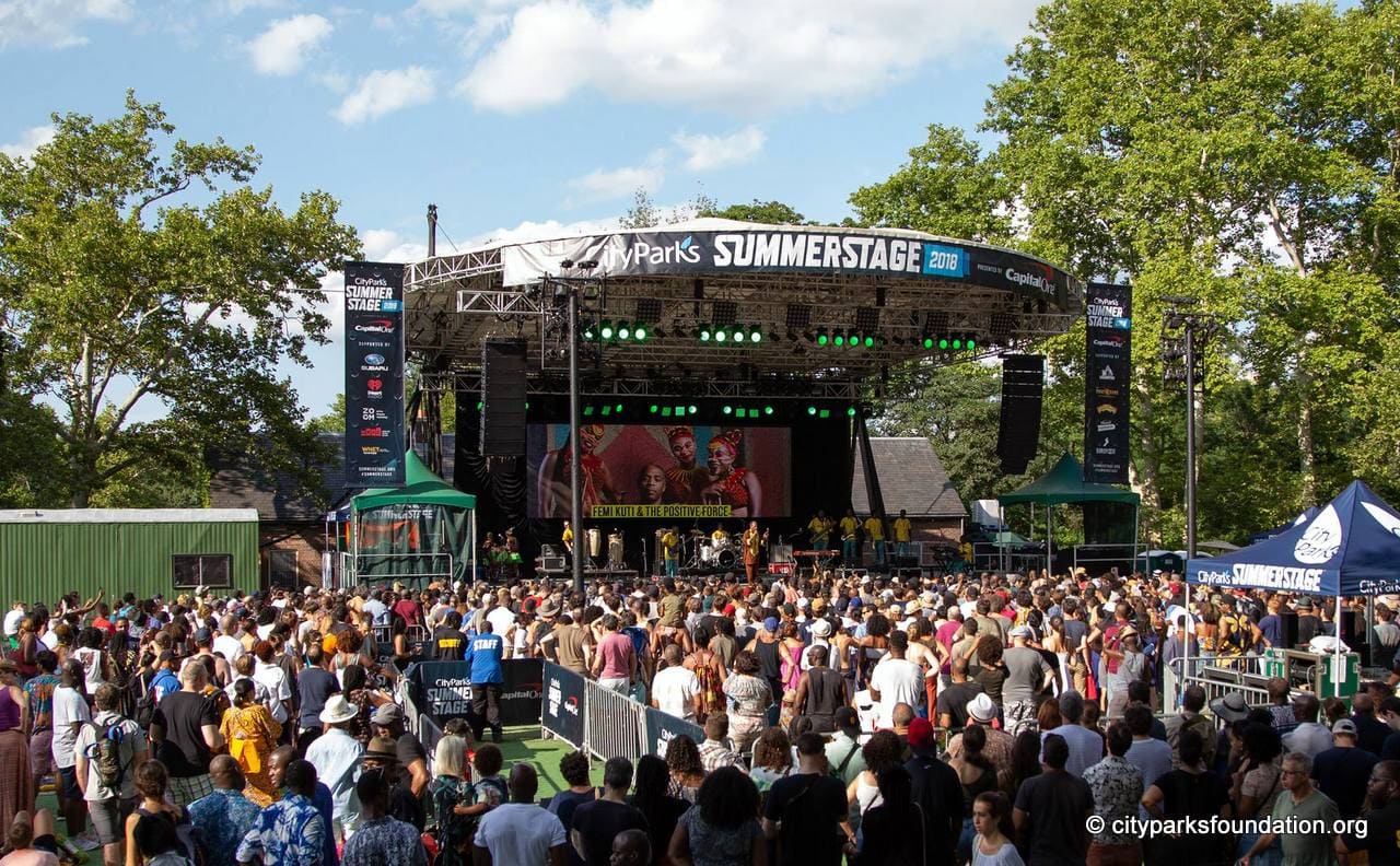 Central Park SummerStage NYC FREE Music, Theater, Art, Tickets
