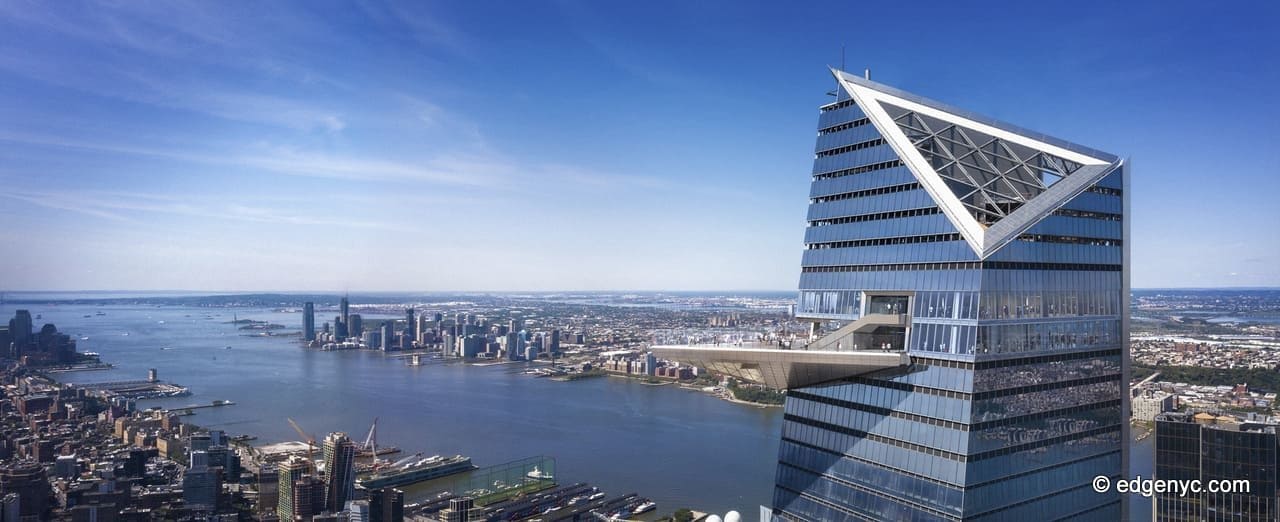 Edge NYC Tickets Hudson Yards Observation Deck, 100th floor