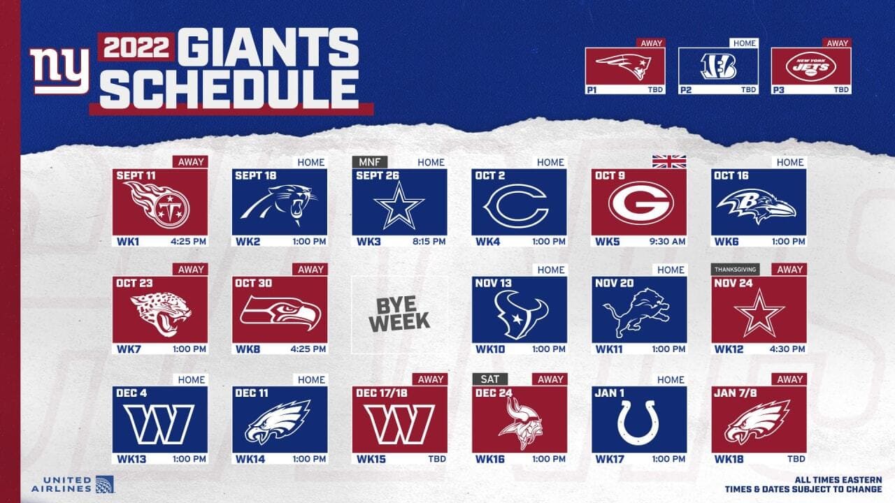 Giants 2024 Schedule Nfl Linea Petunia