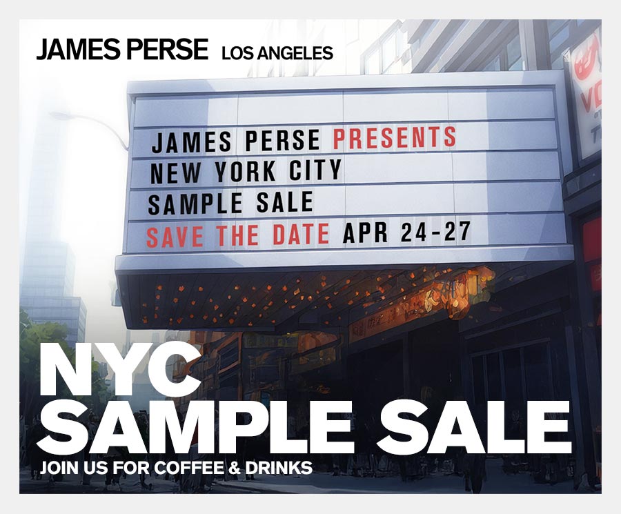 JamesSample Sale NYC Sample Sale Calendar